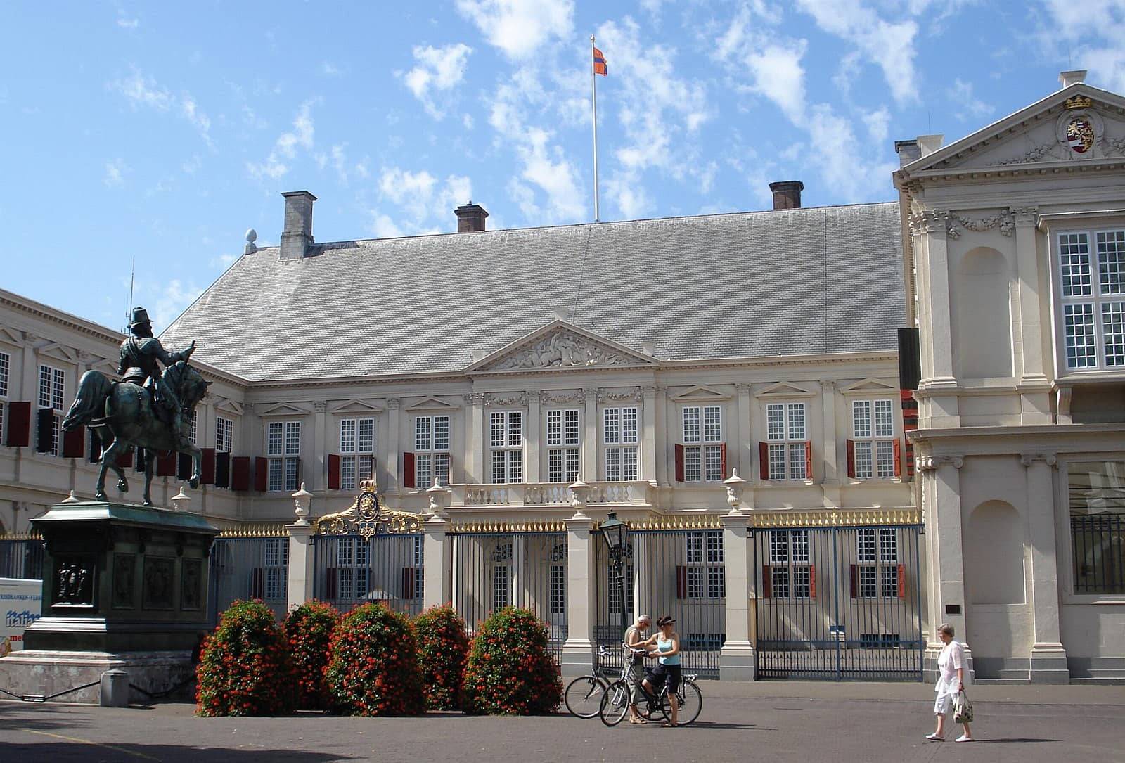 Noordeinde Palace  in The Hague as seen during a private walking tour
